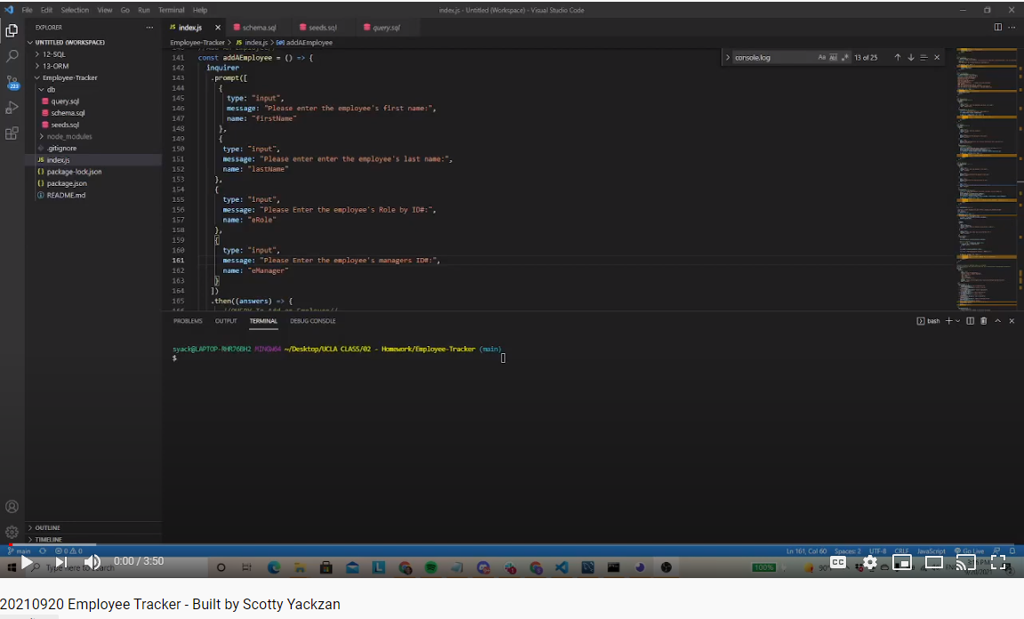 Employee Tracker Image